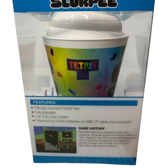 Slurpee + TETRIS Handheld Game Device Collectible - Picture 8 of 9